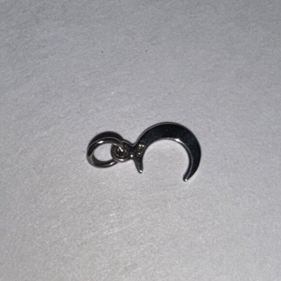 Tiny Crescent Moon Pendant - Picture 7 of 16